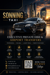 sonning Taxi - Reading Taxis Sonning Taxi by Loddon Cars providing reliable local taxi services and airport transfers in Sonning, Berkshire.